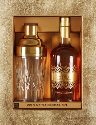 Gold G & Tea Cocktail Gift M&S