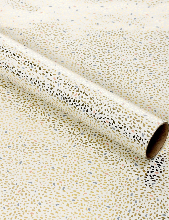 Gold Speckled Roll Wrap Image 1 of 2