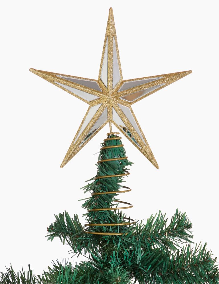 Gold Star Tree Topper 1 of 3