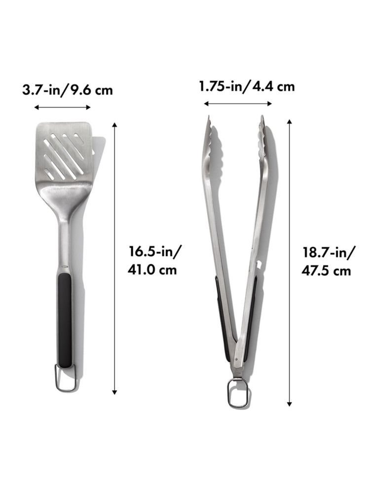 Good Grips Grilling Turner and Tongs Set 7 of 11
