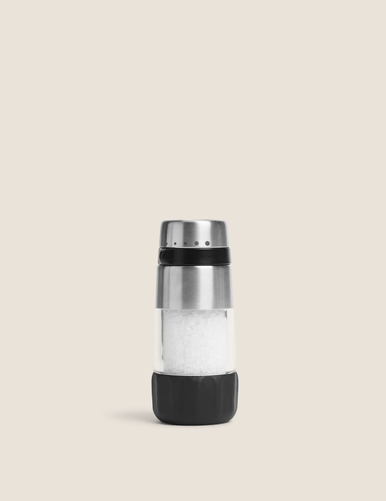 2-Piece Neutral Modern Salt and Pepper Grinder Set + Reviews