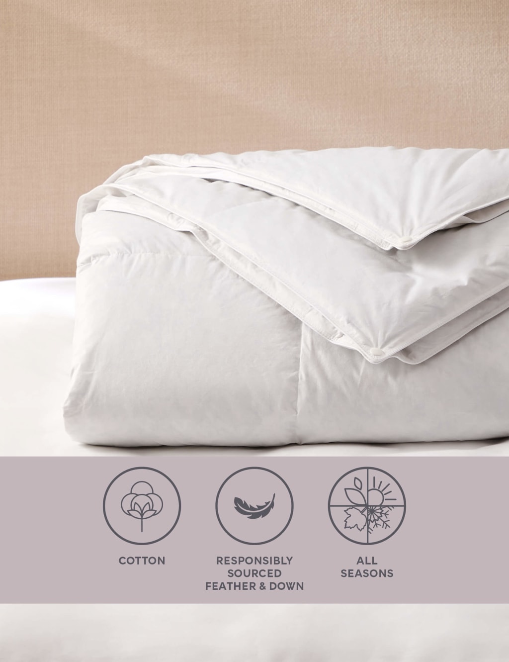 M&s goose down duvet clearance