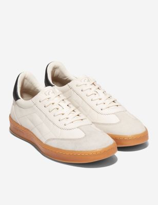 GrandPro Breakaway Leather Lace-Up Trainers Image 2 of 6