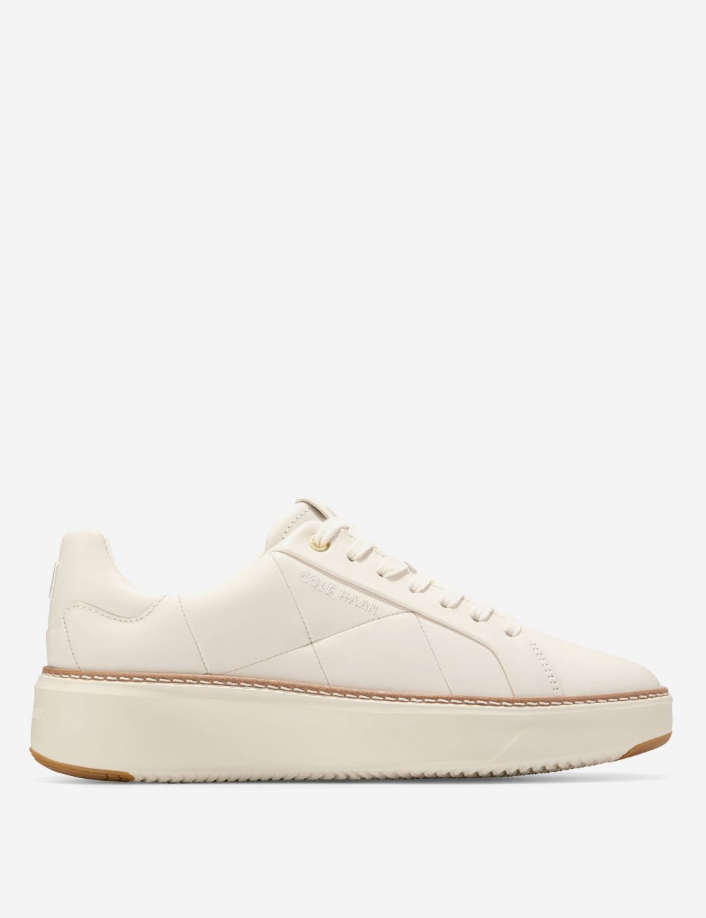 GrandPro Topspin Leather Flatform Trainers | Cole Haan | M&S