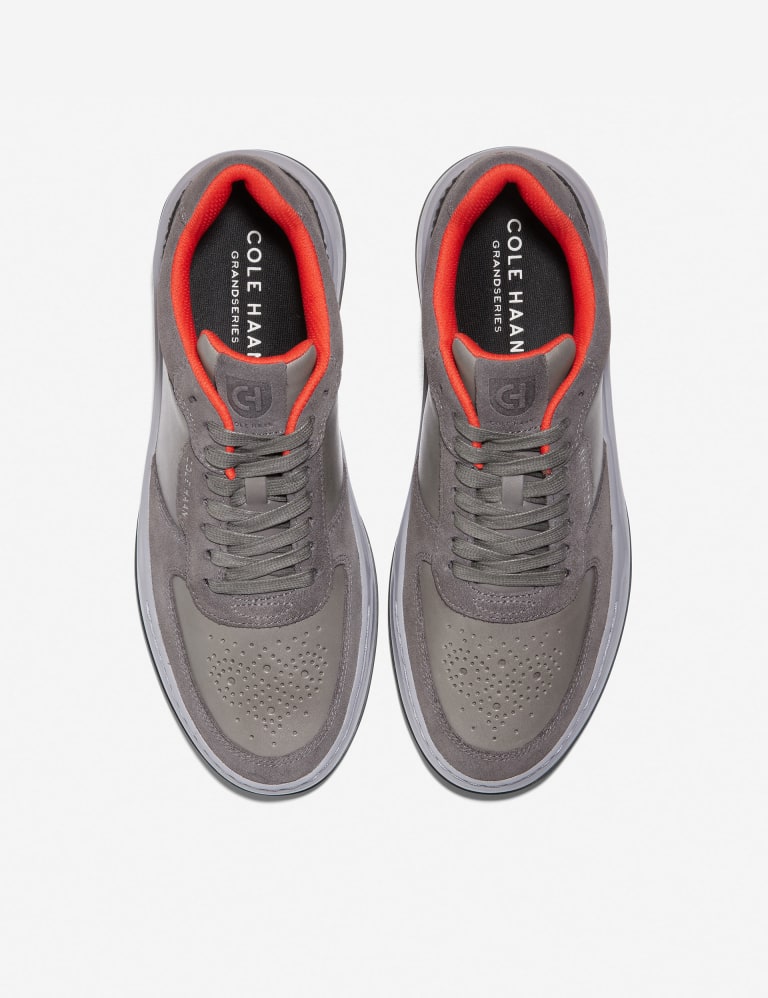 Grandpro Crossover Leather Lace Up Trainers