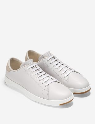 Grandpro Leather Lace Up Trainers Image 2 of 6