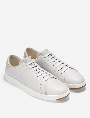 Grandpro Leather Lace Up Trainers Image 2 of 6