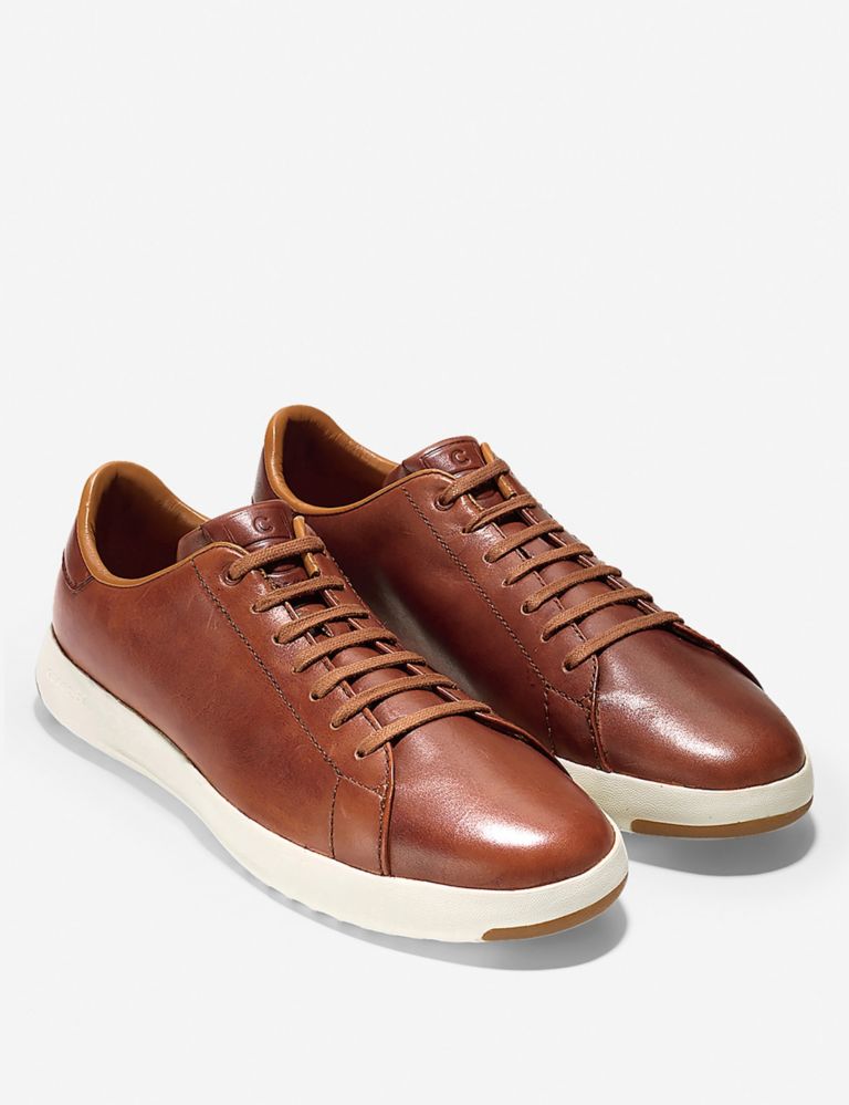 Grandpro Leather Lace Up Trainers 3 of 6