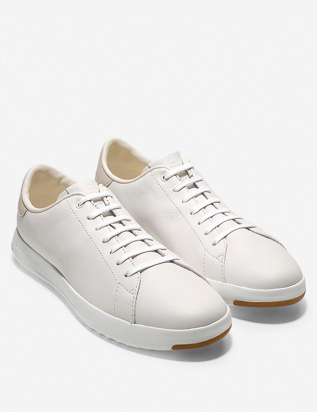 Grandpro Leather Lace Up Trainers 1 of 5