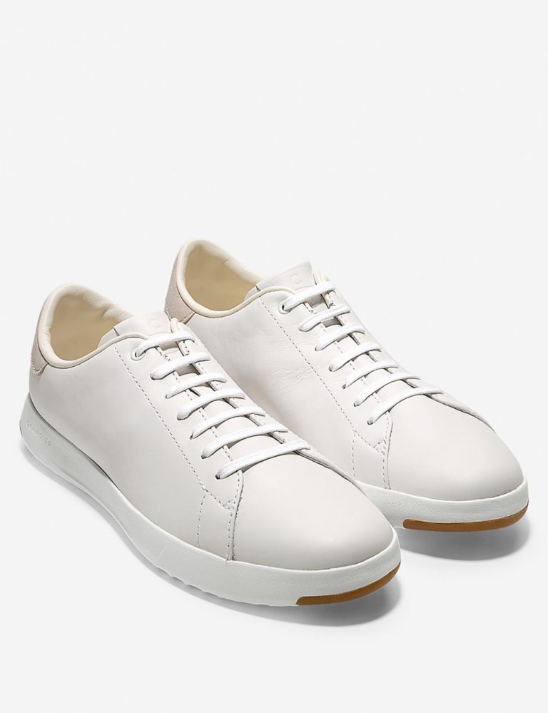 Grandpro Leather Lace Up Trainers 2 of 5