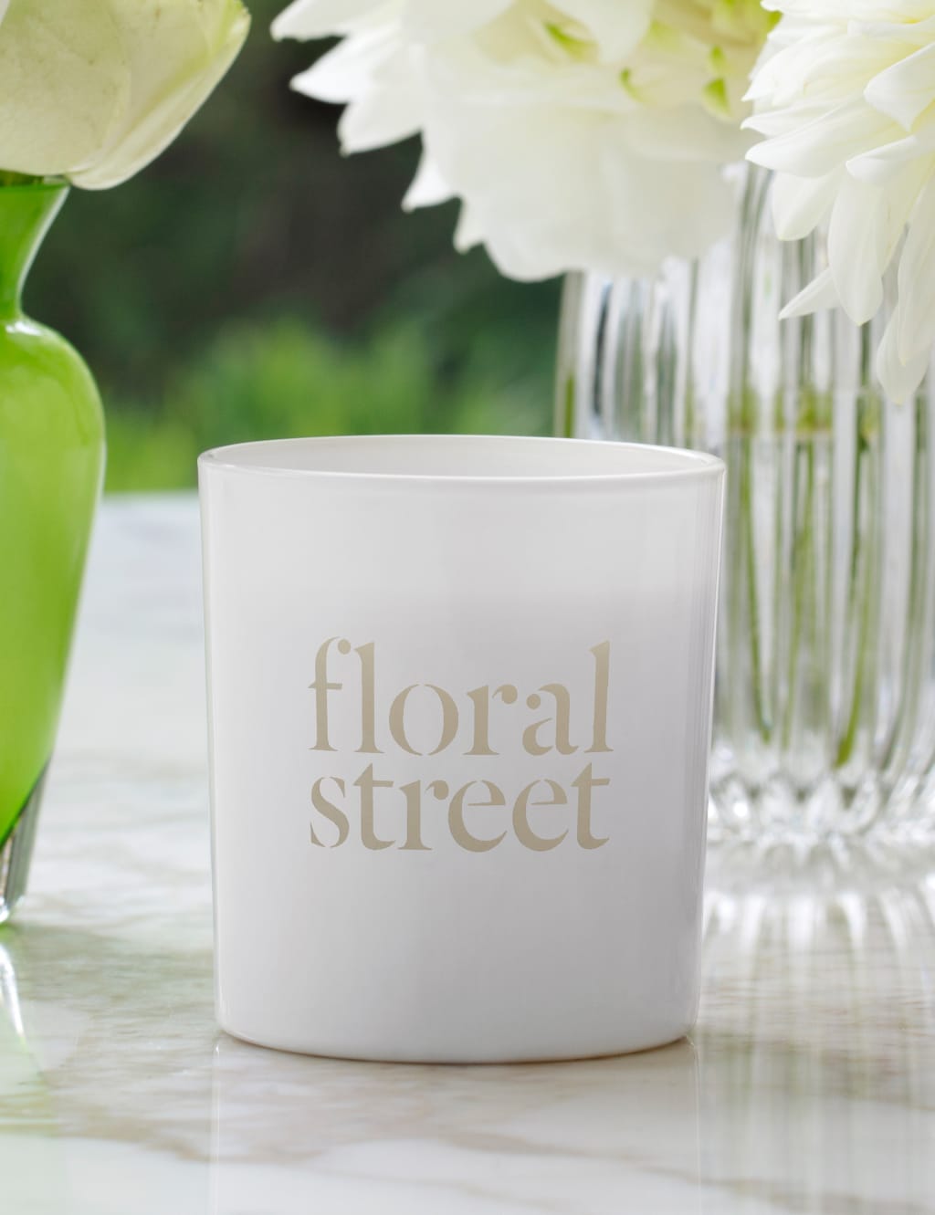 Grapefruit Bloom Scented Candle Floral Street M&S