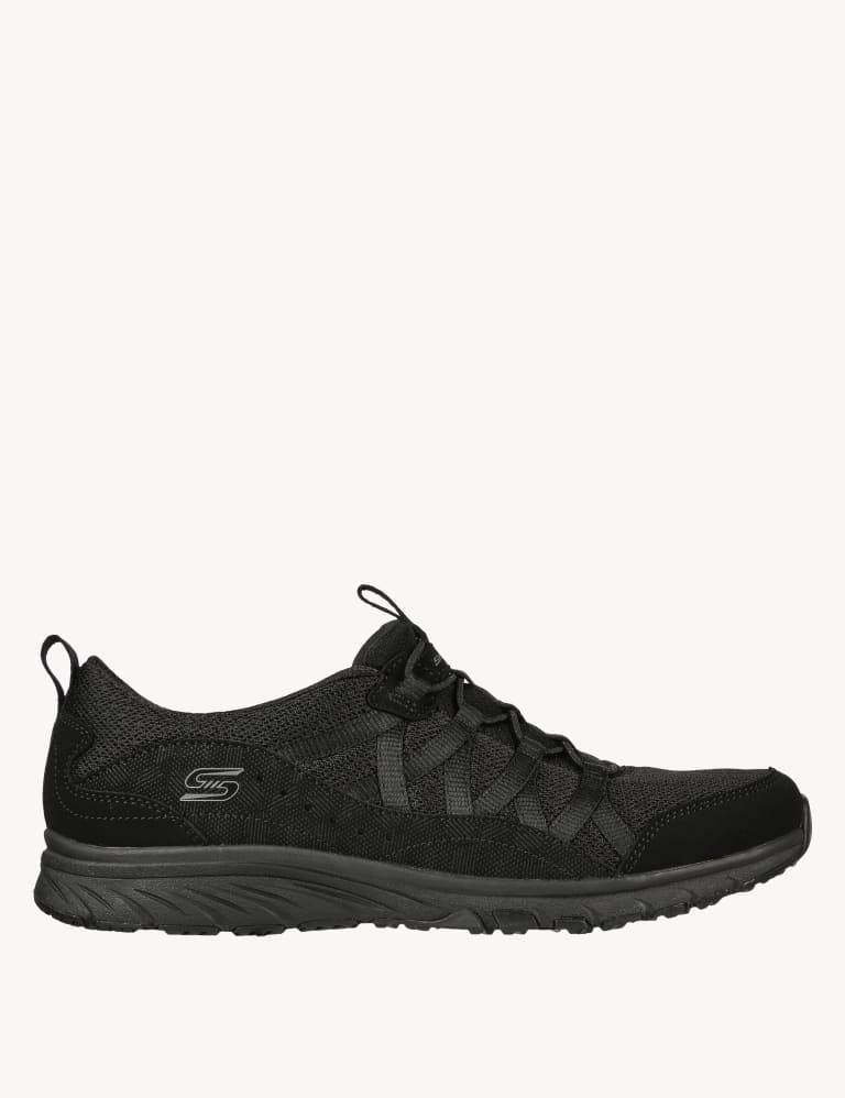 Sketchers ladies cheap black trainers