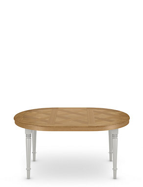 Greenwich Grey Oval Table Image 2 of 6