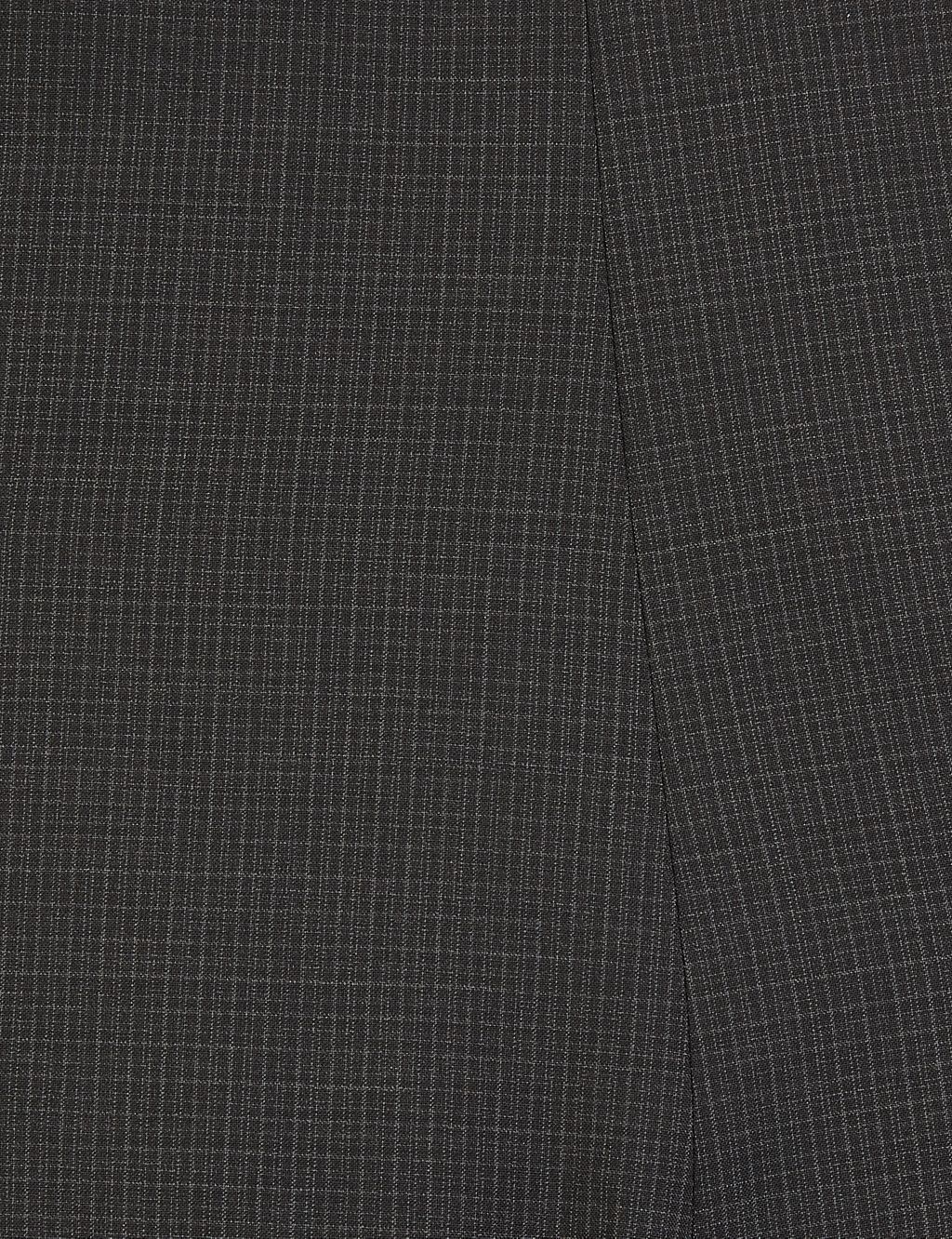 Grey Checked Tailored Fit Trousers 5 of 6