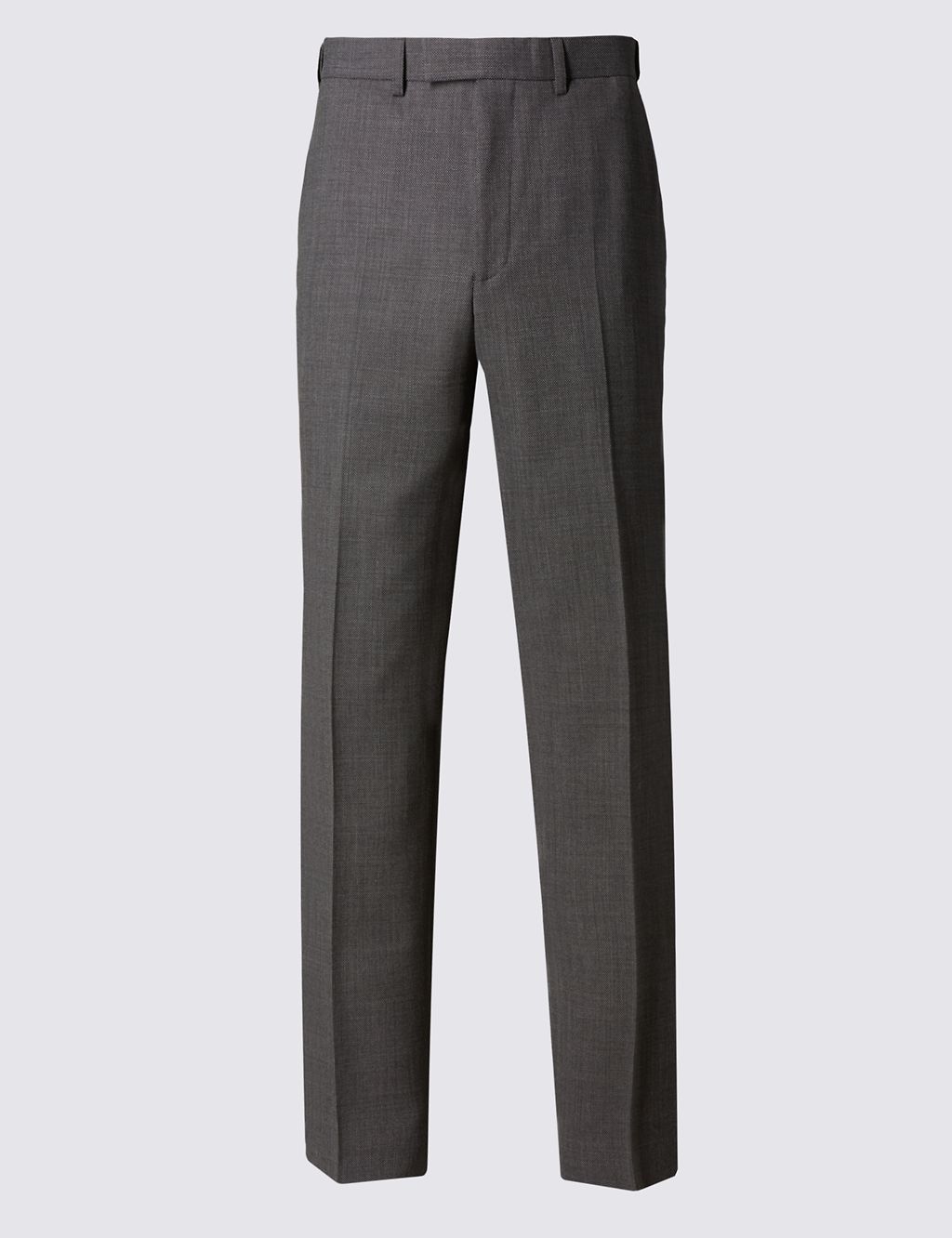 Grey Regular Fit Suit Trousers 1 of 1