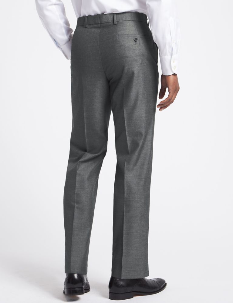 Grey Regular Fit Trousers 4 of 6