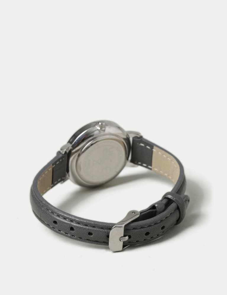 Grey Rhinestone Face Watch M S Collection M S