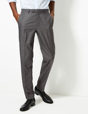 grey skinny fit trousers