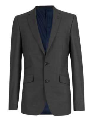 Grey Tailored Fit Jacket | M&S Collection | M&S