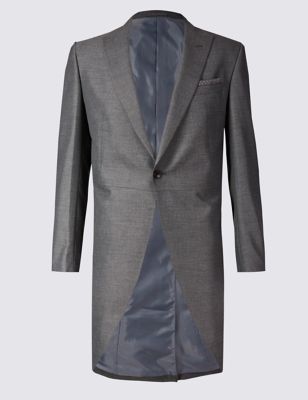 Grey Tailored Fit Jacket Image 2 of 7