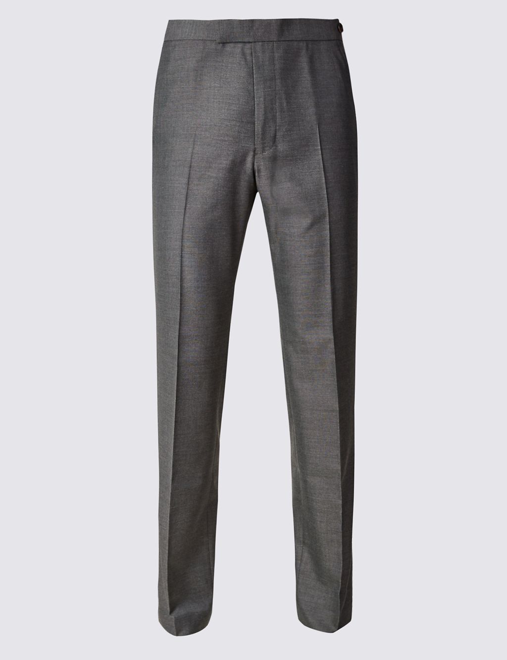 Grey Tailored Fit Trousers 1 of 5
