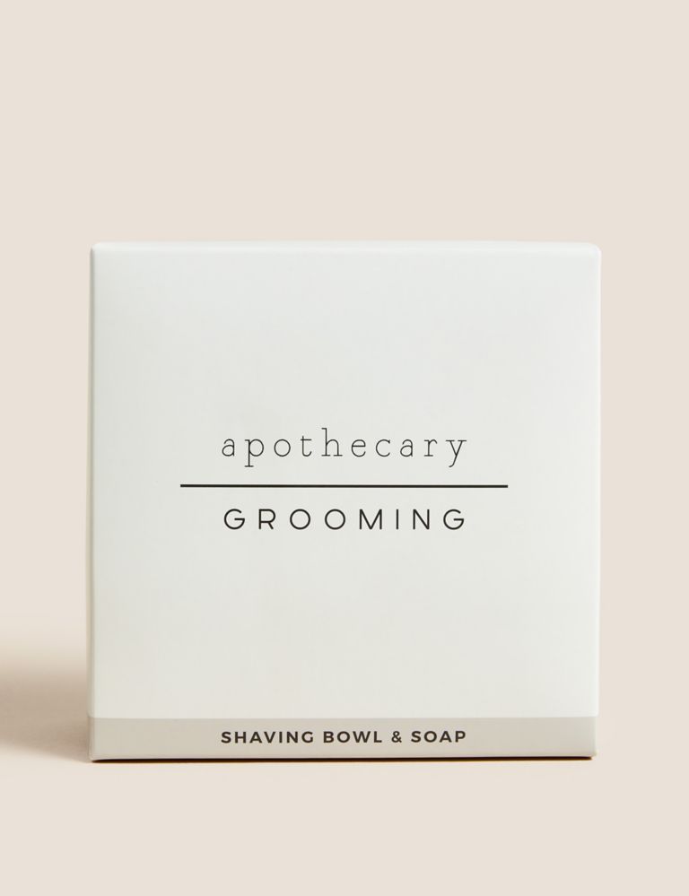 Grooming Shaving Soap & Bowl Set 6 of 6