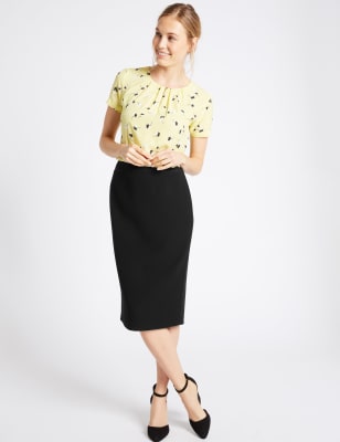 Midi pencil 2024 skirt uk