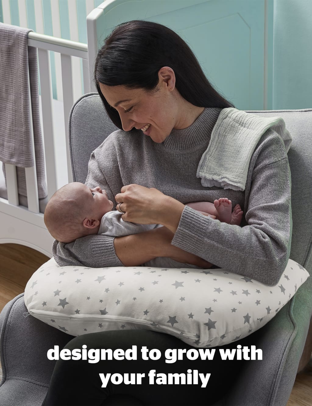 Grow With Me U Shaped Pregnancy Pillow Silentnight M&S