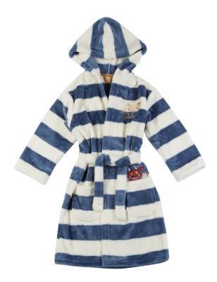 Gruffalo Anti Bobble Striped Dressing Gown (1-8 Years) Image 1 of 2