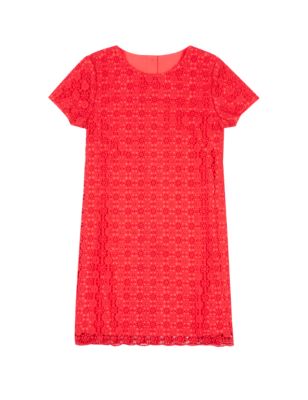 Guipure Lace Shift Dress (1-7 Years) Image 2 of 3
