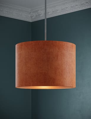 Velvet Lamp Shade