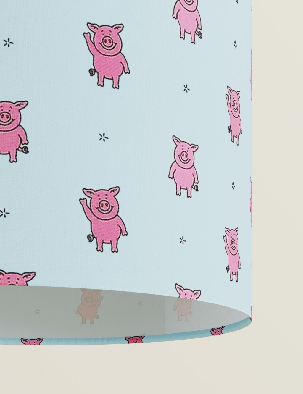 Percy Pig™ Print Ceiling Lamp Shade image 4