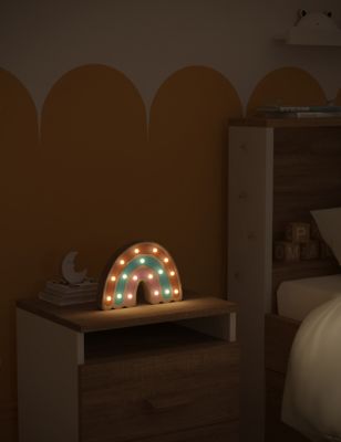Kids' Rainbow LED Table Lamp