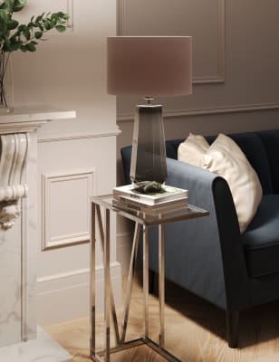 Prism Glass Table Lamp Base