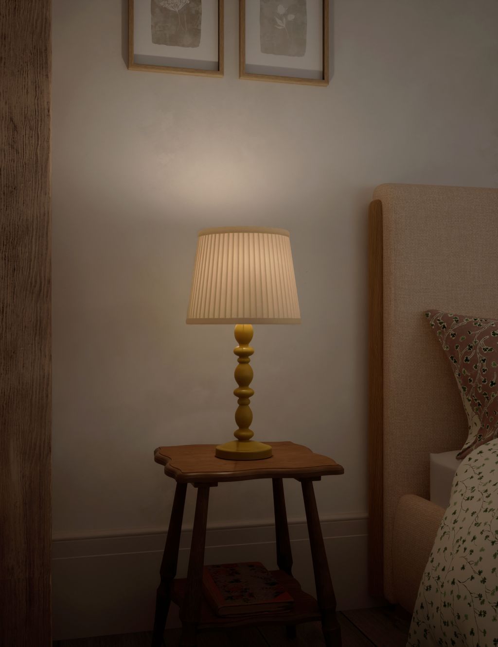 Lotty Wooden Table Lamp