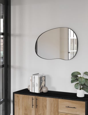 Metal Irregular Wall Mirror