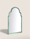 Μεσαίος κρεμαστός καθρέφτης Madrid με καμπυλωτό σχήμα