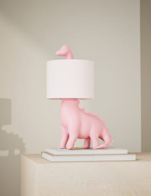 

Dinosaur Table Lamp - Pink, Pink