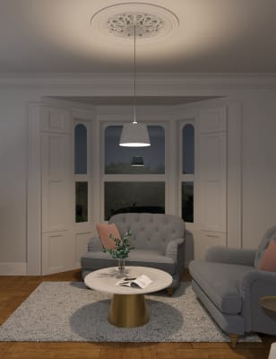 Faux Silk Pleated Shade
