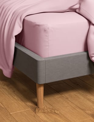 

Comfortably Cool Tencel™ Rich Fitted Sheet - Dusty Pink, Dusty Pink