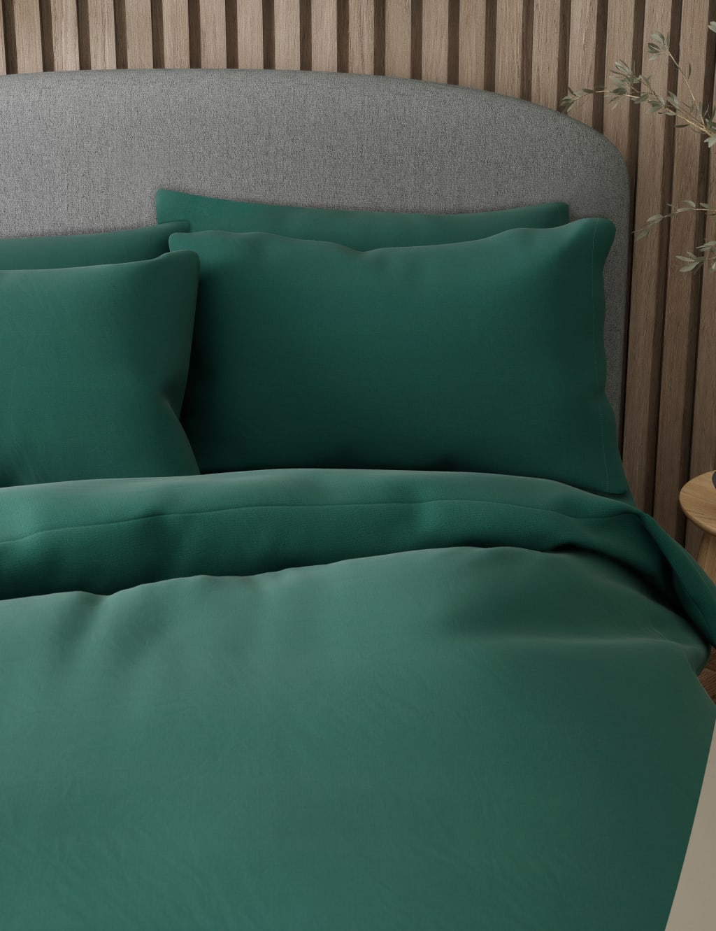 Green Pillowcases M&S