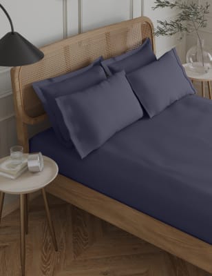 

Sábana encimera de algodón egipcio de 230 hilos - Midnight Navy, Midnight Navy