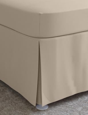 

M&S Collection Cubrecanapé base de algodón egipcio de 230 hilos - Ivory, Ivory