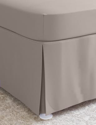 

M&S Collection Cubrecanapé base de algodón egipcio de 230 hilos - Mink, Mink