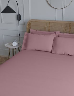 

M&S Collection Egyptian Cotton 230 Thread Count Deep Fitted Sheet - Sugar Plum, Sugar Plum