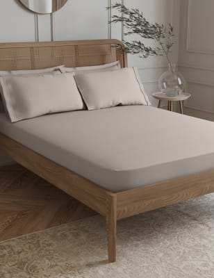 

M&S Collection Egyptian Cotton 230 Thread Count Extra Deep Fitted Sheet - Mink, Mink
