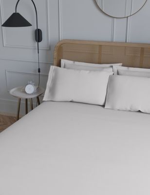 

M&S Collection Egyptian Cotton 230 Thread Count Extra Deep Fitted Sheet - White, White