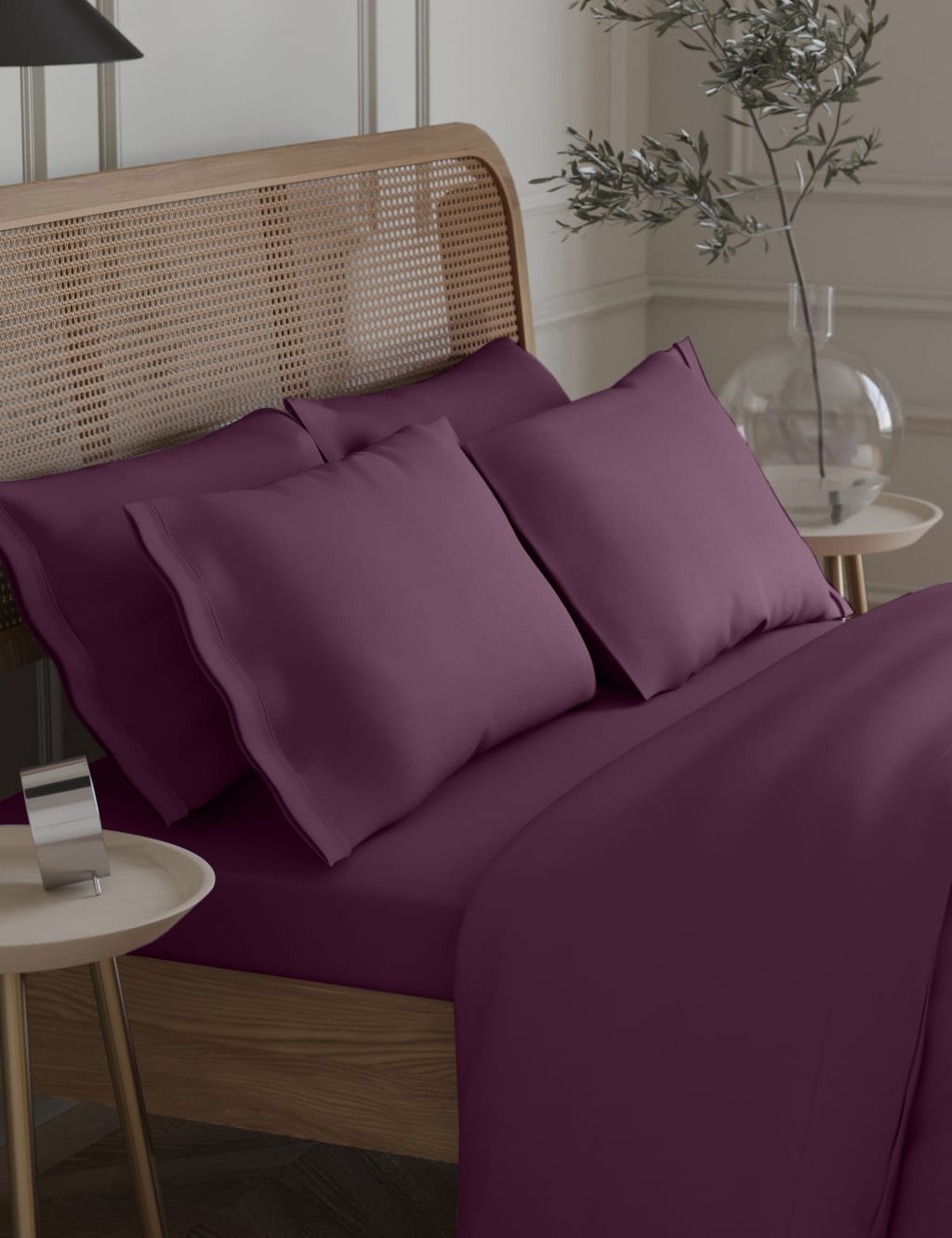 Purple Pillowcases M&S
