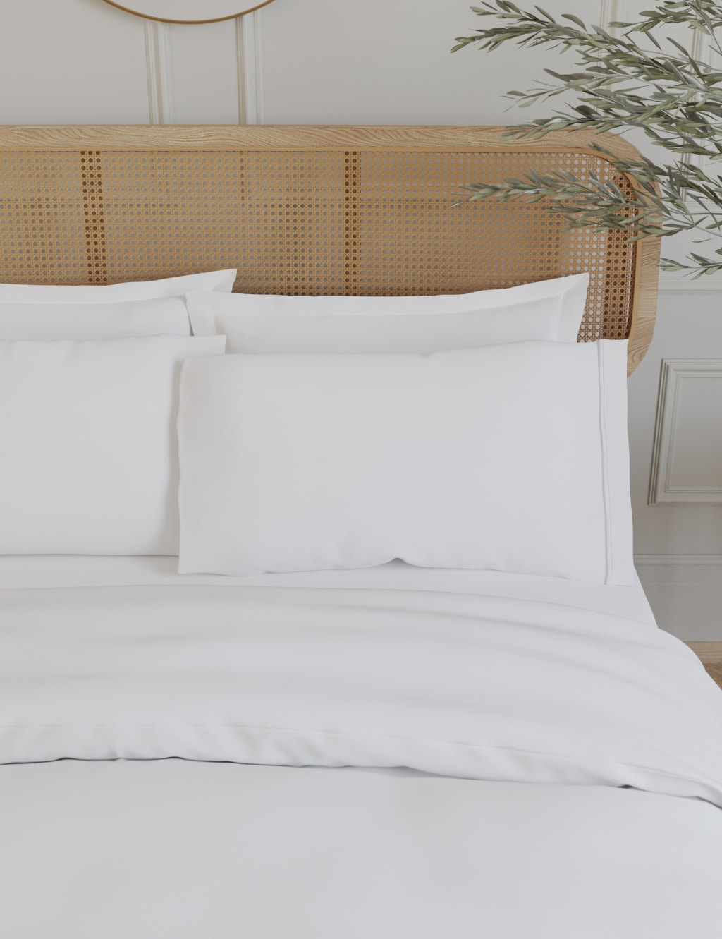 Fancy white pillow hot sale cases