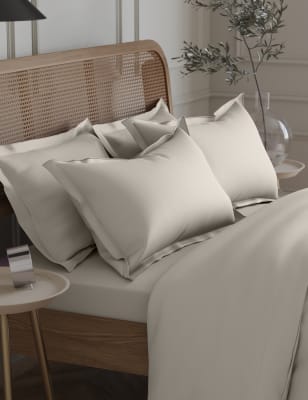 2pk Egyptian Cotton 230 Thread Count Oxford Pillowcases